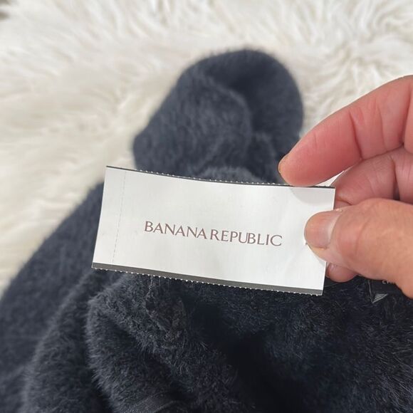 Banana Republic Factory Black Long Sleeve Cozy Design Dress NWT - Picture 7 of 9